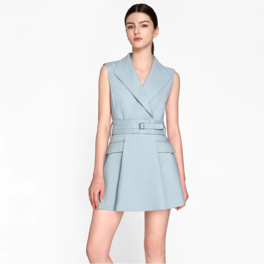 Light Blue Romper, XS